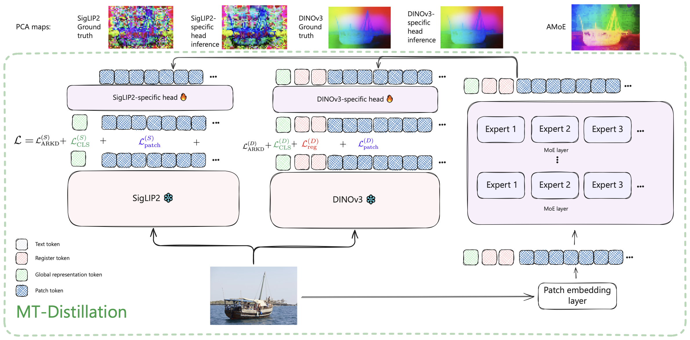 AMoE Vision Foundation Model